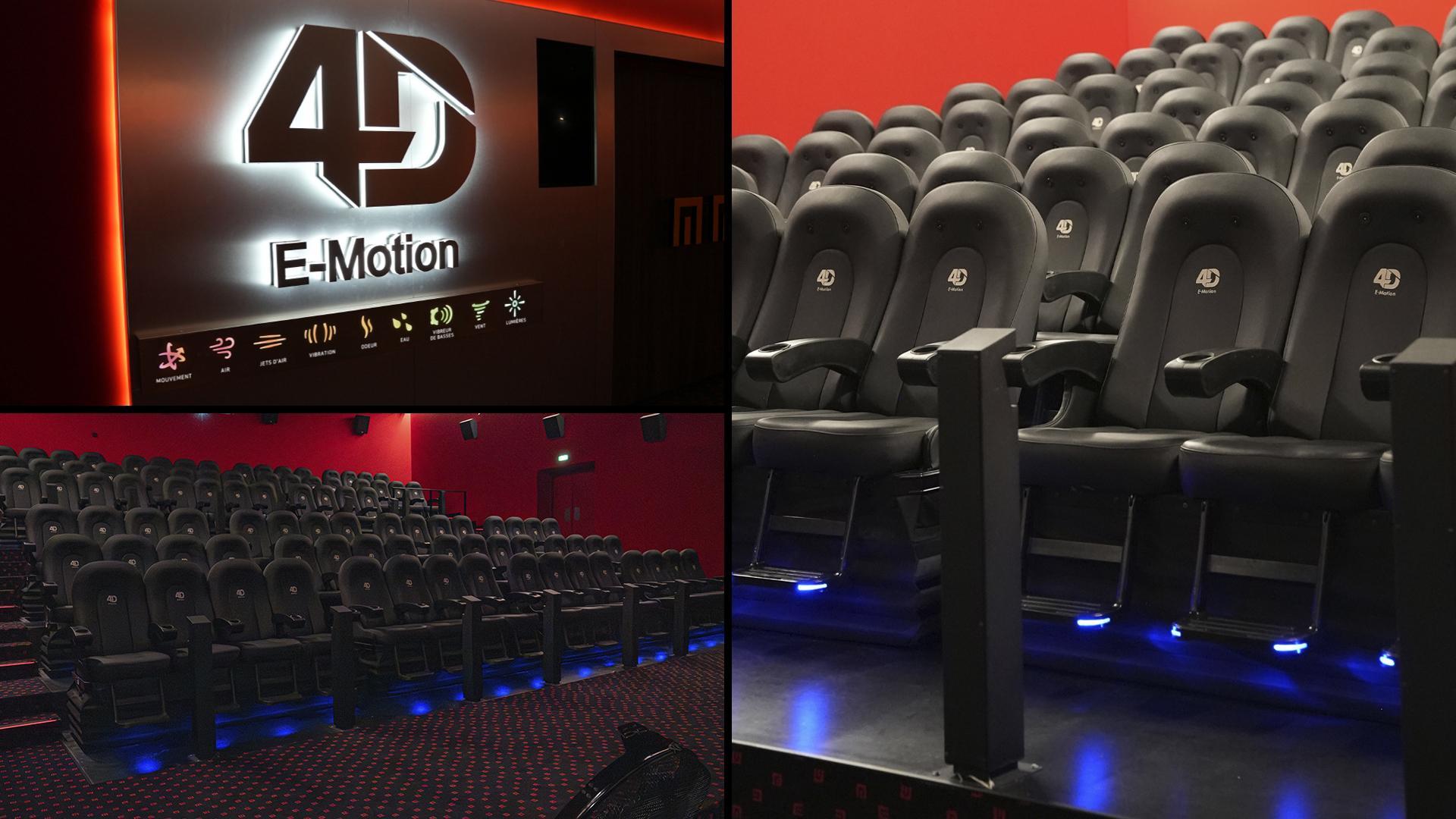 Megarama étend son offre 4D E-Motion à École-Valentin