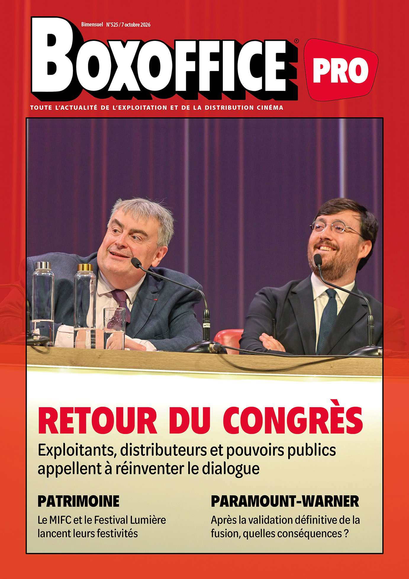 Boxoffice Pro n°525 – 7 octobre 2026 - Boxoffice Pro