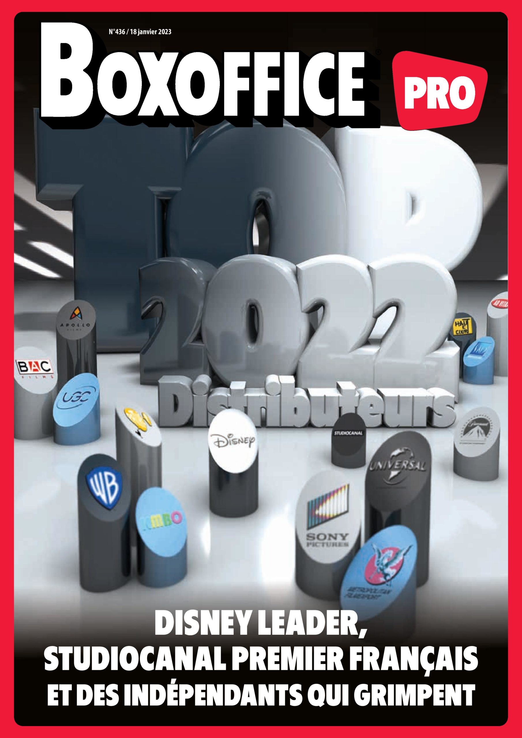 Boxoffice Pro n°436 18 janvier 2023 Boxoffice Pro